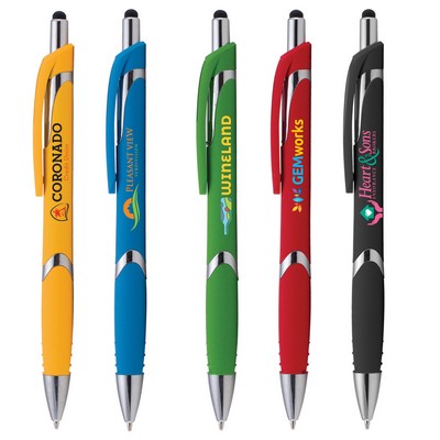 Solana Softy Pen w/ Stylus - Full color